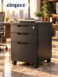 zirqavz™ FileCore 3-Drawer Mobile File Cabinet