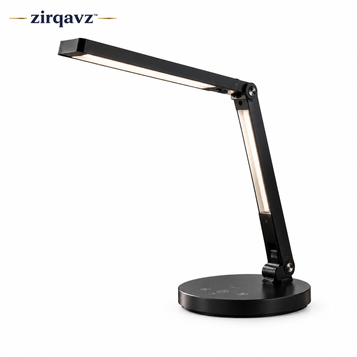 ZIRQAVZ™ LumiFlex Pro Adjustable LED Desk Lamp